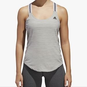 Adidas Women's Training Performer Heather Grey Tank Top XS